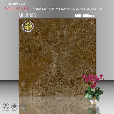 Gạch Lát Nền Vicenza ML 6883 Màu Vàng 		