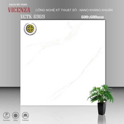 Gạch Ceramic Vicenza 60x60cm VCTK-6969 		