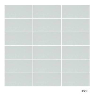 Gạch thẻ ốp tường màu trắng 45x95mm 501 		