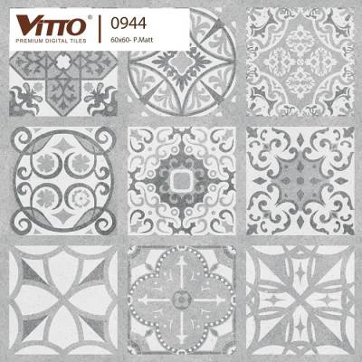 Gạch procelain ốp lát men mờ Vitto 60x60cm 0944 		