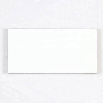 Gạch thẻ trang trí trắng mờ phẳng 100*200mm M1200Y 		