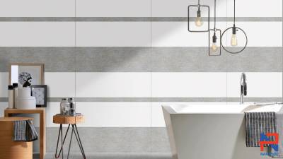 Gạch Eurotile 30x90 giả vải DAVD02