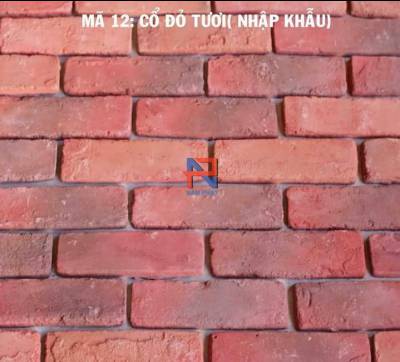 Gạch giả cổ đỏ tươi NPGC007
