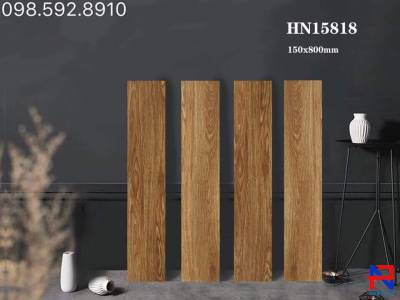 Gạch giả gỗ - Gạch vân gỗ 15x80cm EHNP15818