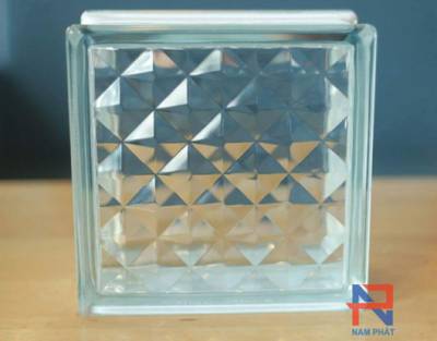 Gạch kính họa tiết quả trám Thái Lan NGKT001