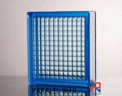 Gạch kính Indonesia sọc đũa xanh dương NGK031