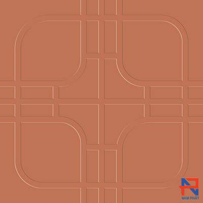 Gạch Đỏ Hạ Long Tráng Men Lát Sân 40x40cm NPHL05