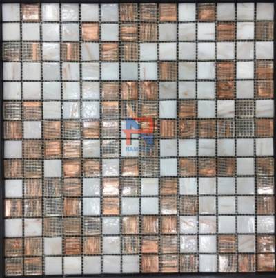 Gạch Mosaic Dải Màu - Xà Cừ MXC001