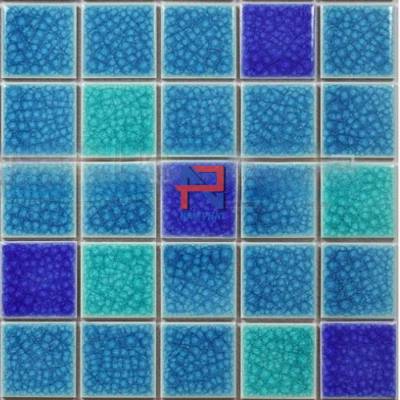 Gạch Mosaic Gốm Rạn Trộn Màu 48x48mm MGRT48001