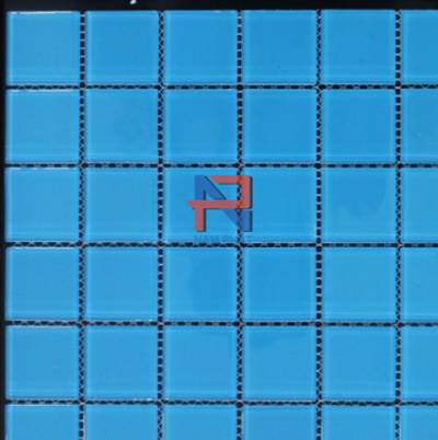 Gạch Mosaic Thủy Tinh Đơn Màu 48x48mm MTD48002
