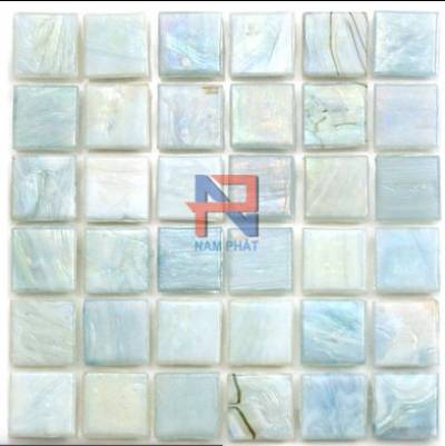 Gạch Mosaic Dải Màu - Xà Cừ MXC009