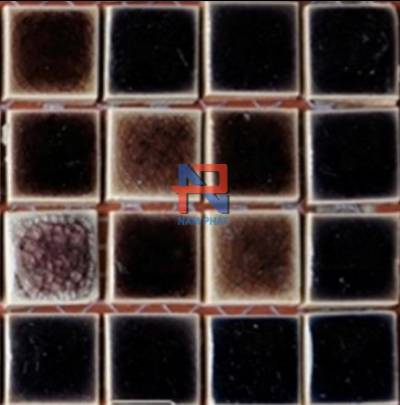 Gạch Mosaic Gốm Đơn Màu 48x48mm MGD48018