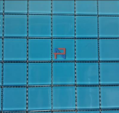 Gạch Mosaic Thủy Tinh Đơn Màu 48x48mm MTD48009
