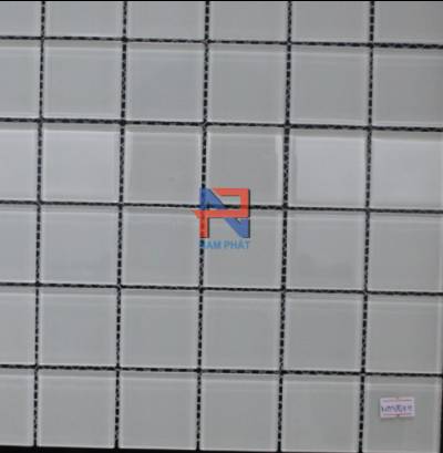 Gạch Mosaic Thủy Tinh Đơn Màu 48x48mm MTD48010