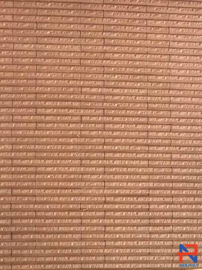 Gạch Gốm Thẻ Que Ốp Tường Trung Quốc 2x25cm Nâu Đỏ