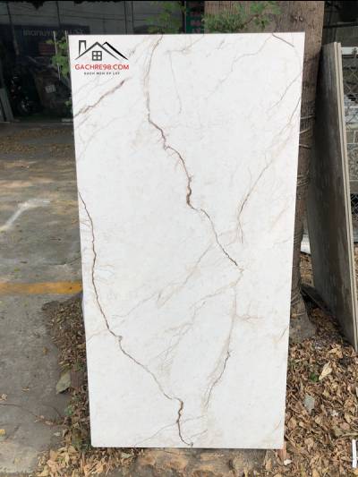 Gạch 60x120 matt vân đá màu kem nhập khẩu Ấn Độ