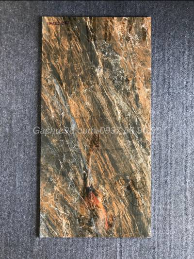 Gạch giả đá hoa cương 600x1200 Ấn Độ màu nâu đất đẹp 2022
