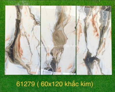 Gạch vân đá Trung Quốc 600x1200 khắc kim cao cấp hcm