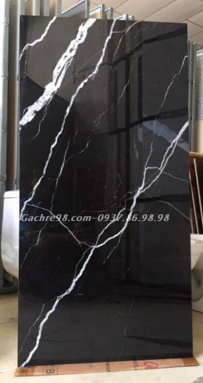 Gạch đen vân trắng ấn độ 60x120 - Gachre98 Gạch nhập khẩu cao cấp.