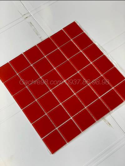 Mosaic kính màu đỏ - Gachre98 Mosaic kính màu đỏ