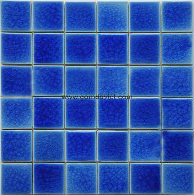 Gạch mosaic men rạn đơn màu 50×50 23