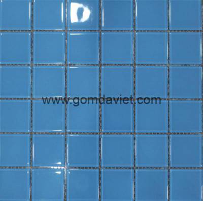 Gạch mosaic thủy tinh đơn màu 02