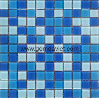 Gạch mosaic thủy tinh trộn màu 23