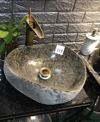 Lavabo đá tự nhiên 06