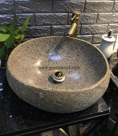 Lavabo đá tự nhiên 09