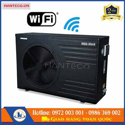 MÁY BƠM NHIỆT BỂ BƠI MIDA.BLACK (CÓ BỘ CHUYỂN ĐỔI WIFI)