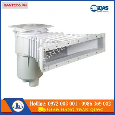 HỘP THU NƯỚC MẶT (SKIMMER) THIẾT KẾ MIỆNG RỘNG