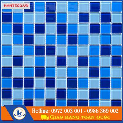 GẠCH MOSAIC THỦY TINH ỐP NHÀ TẮM HTC 2518