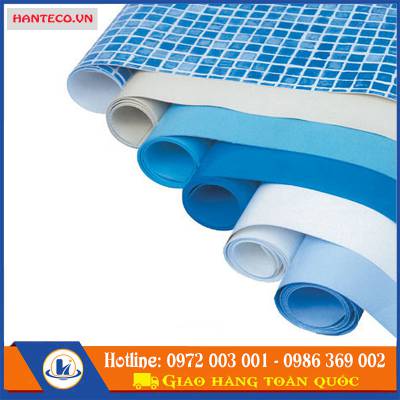 TẤM PHỦ BỂ BƠI PVC VINYL LINER GIA CỐ SỢI THỦY TINH