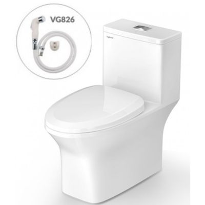 ​​​​​​​BỒN CẦU VIGLACERA V700 (V72) NẮP ÊM + VÒI XỊT VG826