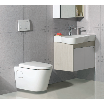BỒN CẦU CAESAR CPT1503 TREO TƯỜNG THÙNG NƯỚC ÂM