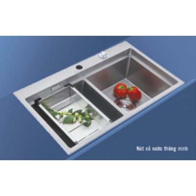 CHẬU RỬA CHÉN INOX LUXTA LC8049N-5.0