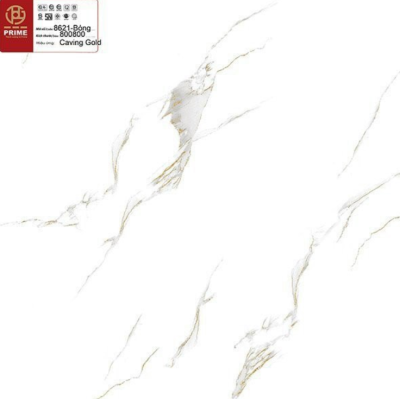  GẠCH LÁT NỀN - ỐP MẶT TIỀN 80X80 PRIME 8621 GOLD CARVING