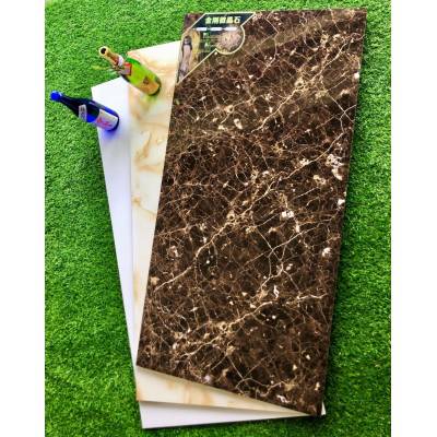 GẠCH CAO CẤP 60x120 TRUNG QUỐC SIÊU BÓNG NÂU VÀNG S12901