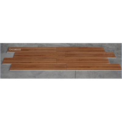 Gạch Giả Gỗ Thanh 15x80 Nhập Khẩu Men Mờ Sọc Gỗ Vàng CH1580102