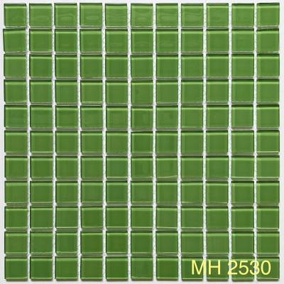 Gạch trang trí Mosaic thủy tinh đơn sắc MH 2530