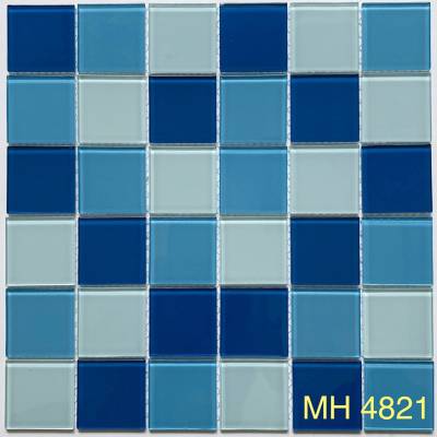Gạch trang trí Mosaic thủy tinh MH 4821