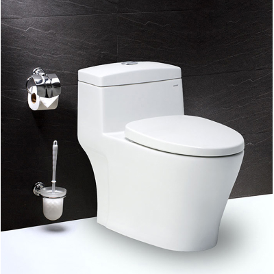 BỒN CẦU MỘT KHỐI CAESAR CD1356 NẮP ÊM