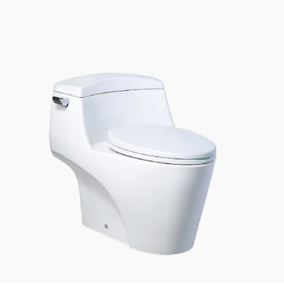 BỒN CẦU MỘT KHỐI CAESAR C1353 NẮP ÊM