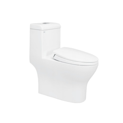 BỒN CẦU VIGLACERA V45 (V45M) MỘT KHỐI XẢ NHẤN NẮP V68