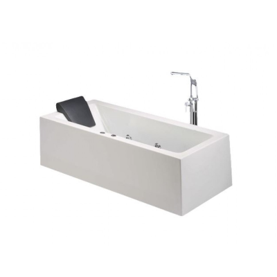 BỒN TẮM MASSAGE ĐÈN 1.6M CHÂN YẾM CAESAR MT0660C