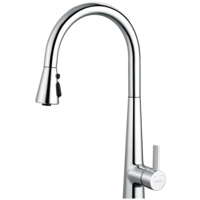VÒI RỬA CHÉN CAESAR K905C RÚT DÂY NÓNG LẠNH