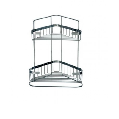 KỆ INOX GÓC HAI TẦNG CAESAR ST810V
