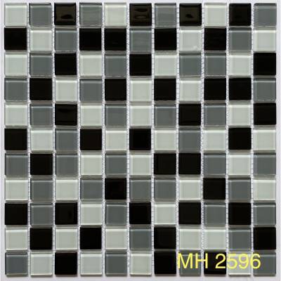 Gạch trang trí Mosaic thủy tinh MH 2596