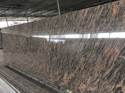          Đá hoa cương Granite vàng da báo    