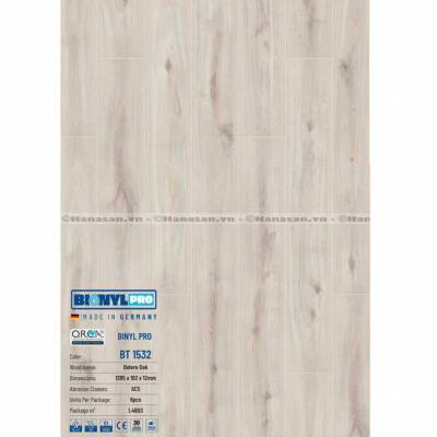 Sàn gỗ BINYL Pro 12mm BT1532